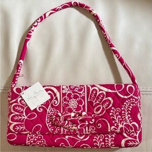 Vera Bradley Knot Just a Clutch Twirly Birds New